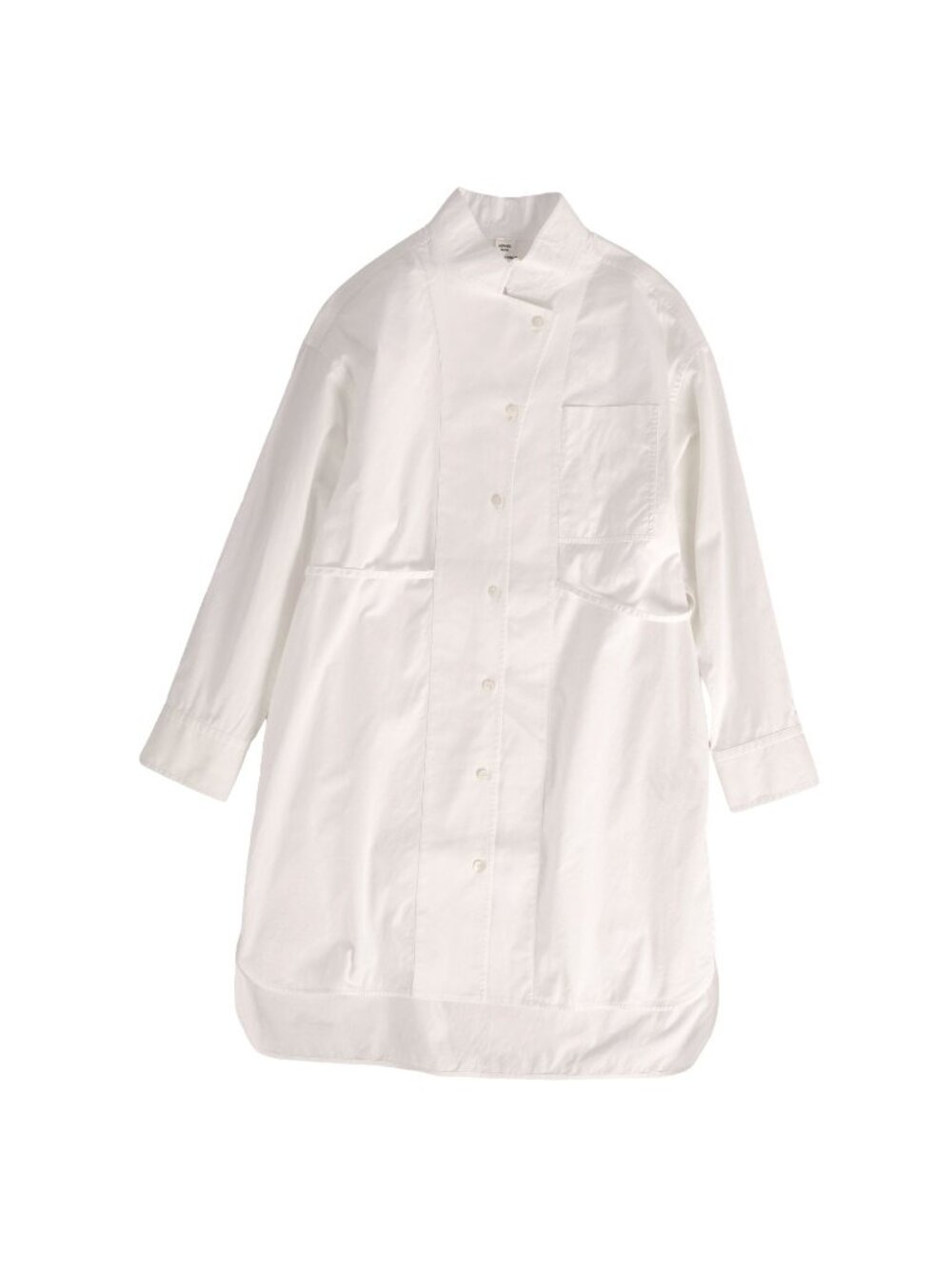 Hermes Dress Shirt Long Sleeve Top Cotton White 32